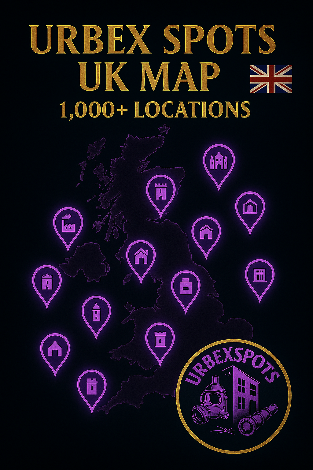 🇬🇧United Kingdom + Ireland Location Bundle 1000 +👑