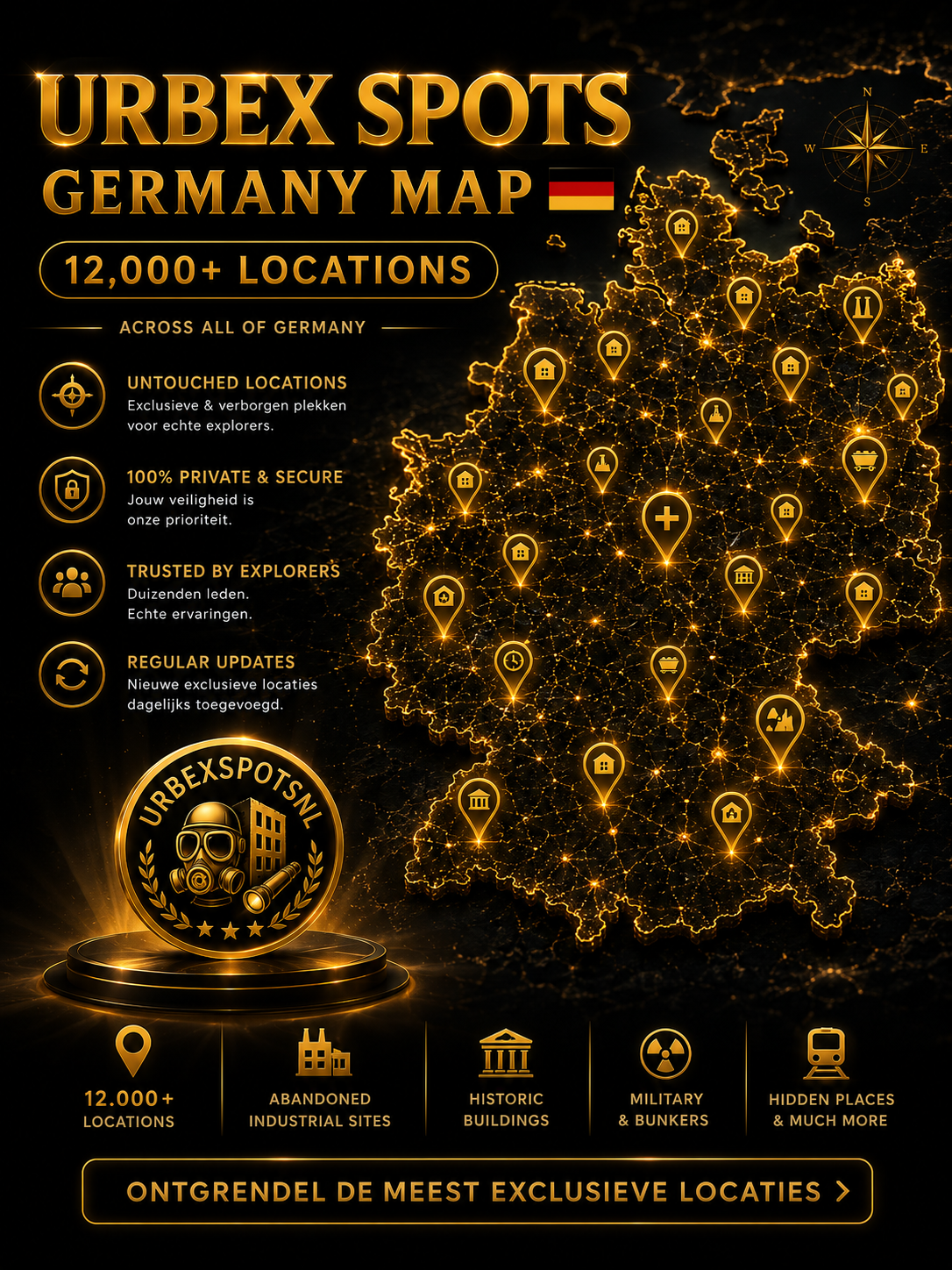 🇩🇪 Urbexspots® Germany 12.000+ 👑