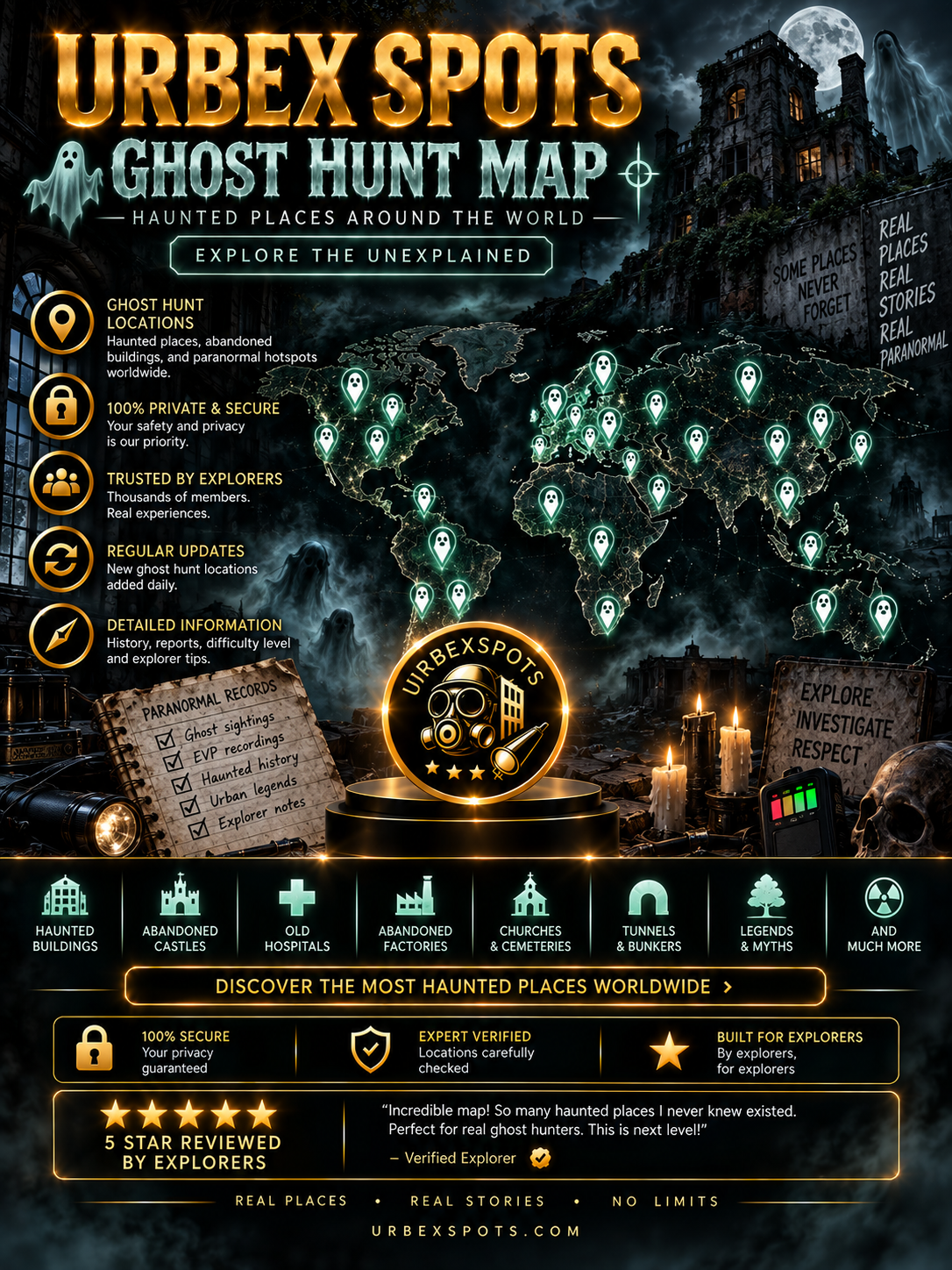 Ghost Hunting Map 👑