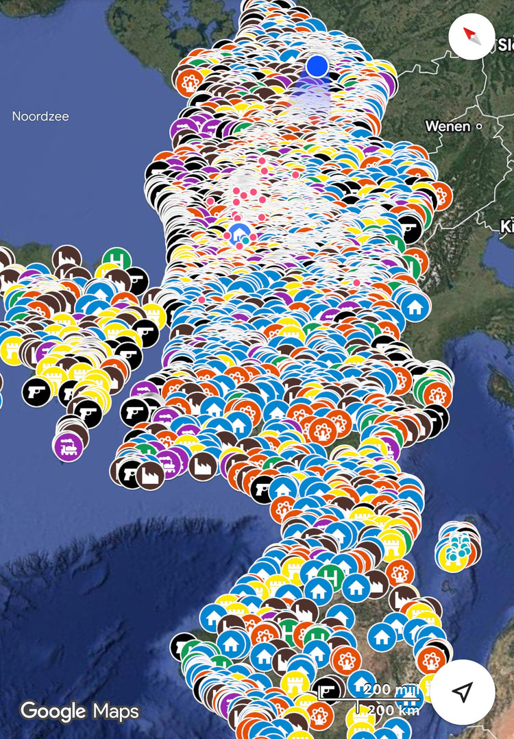 📍Locatie Paketten (50,000+)📍