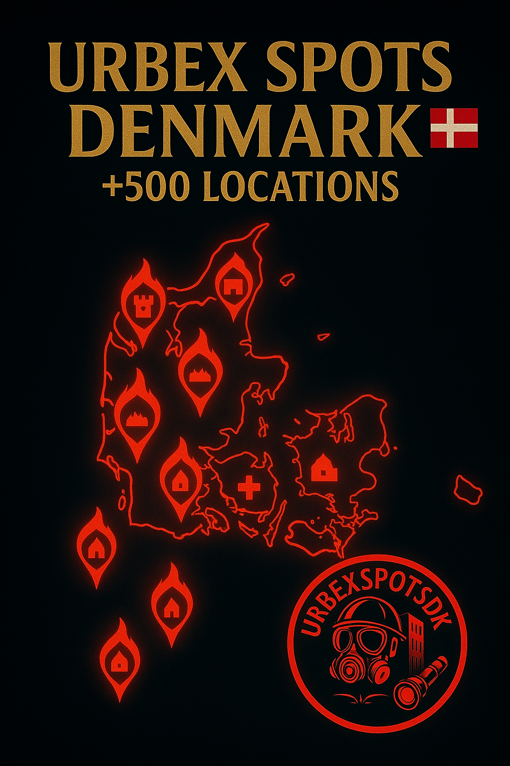 🇩🇰Denmark Location Bundle 500+👑