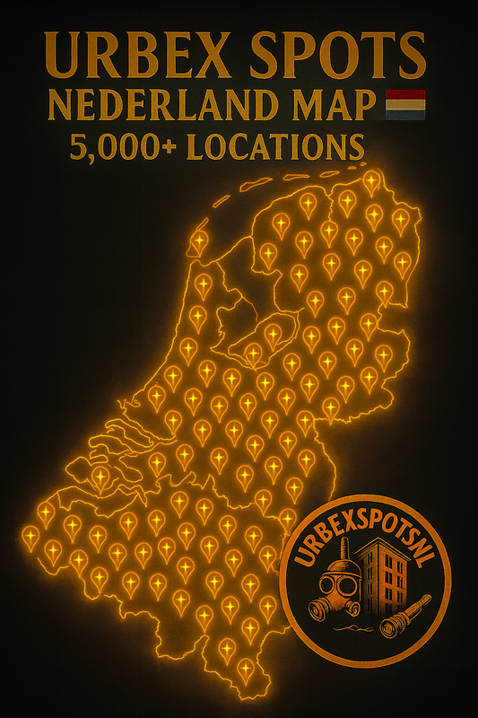 🇳🇱Urbex Kaart Nederland 5000+👑