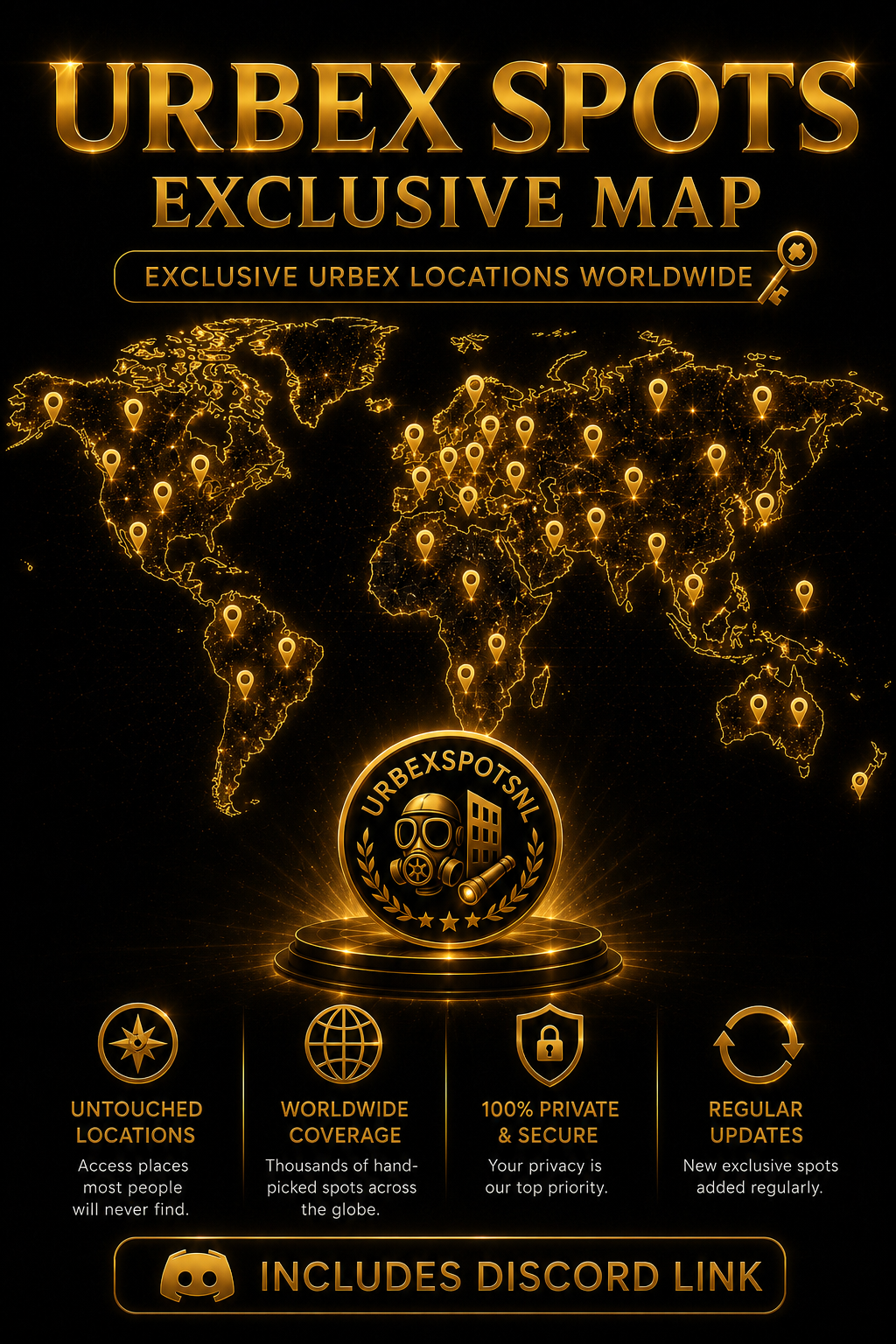 🔑 Urbexspots® Exclusieve Untouched  Locaties 👑